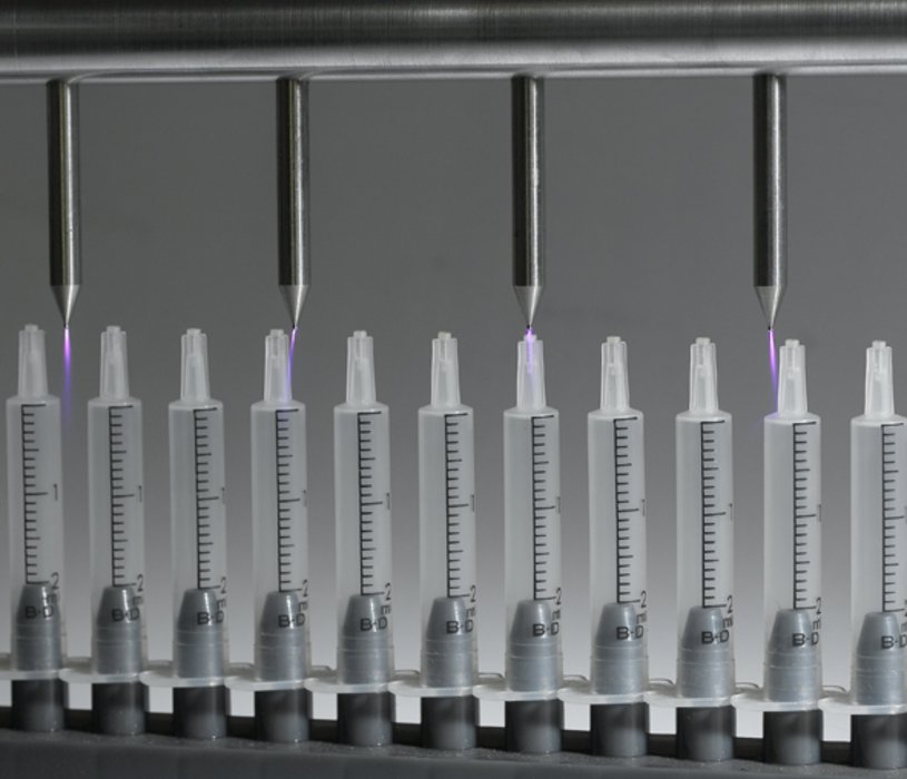 NeedleTEC Corona-Behandlung von Nadelaufsätzen
